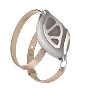 Bellabeat with leather wrap bracelet